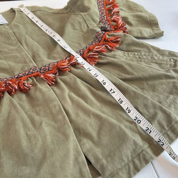 Zara 1975 denim cropped elbow sleeve jacket/top size extra small - Picture 6 of 7